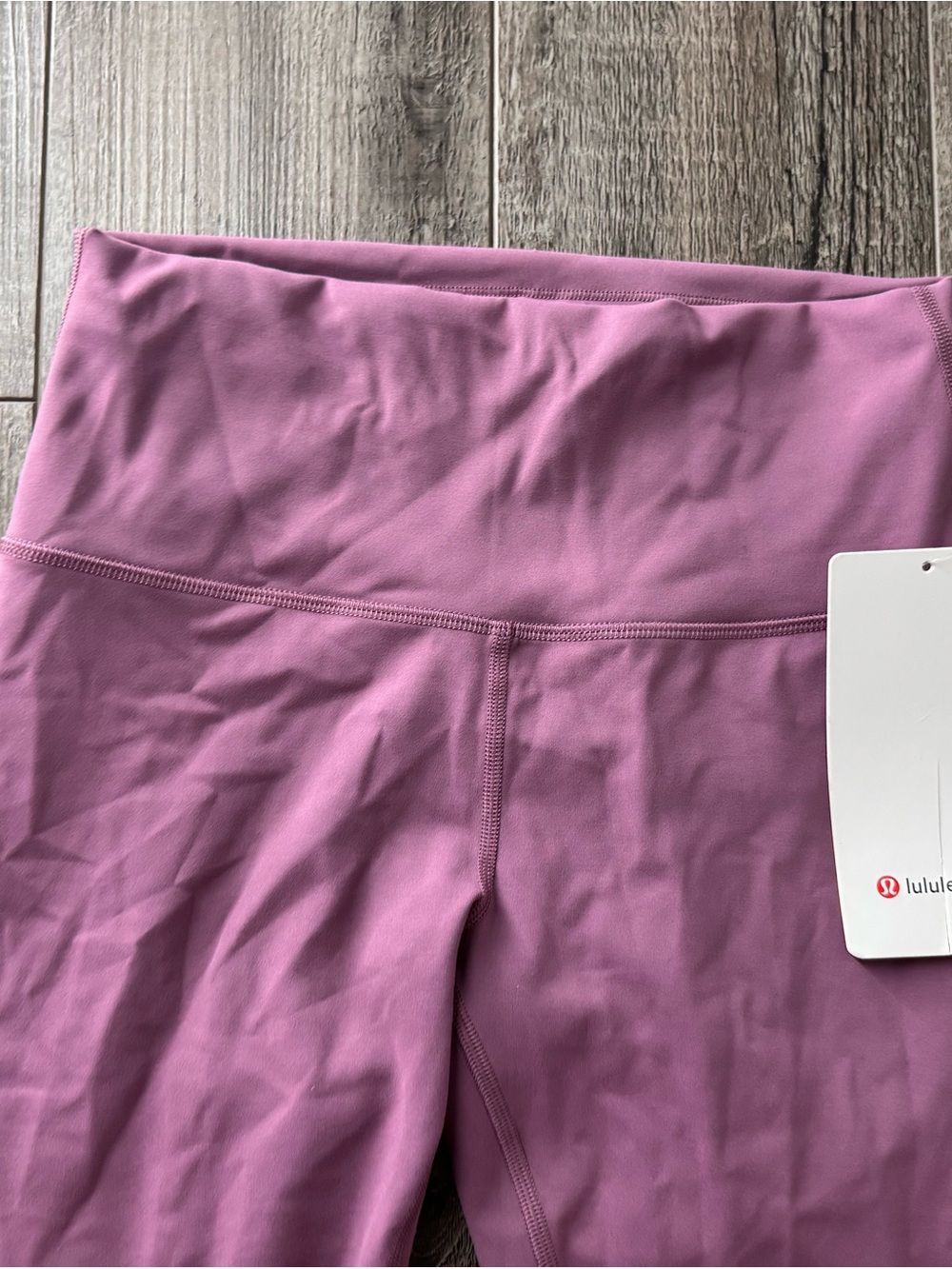 lululemon Women’s Wunder Train High-Rise Leggings Mauve Pink Size 6 23 inch